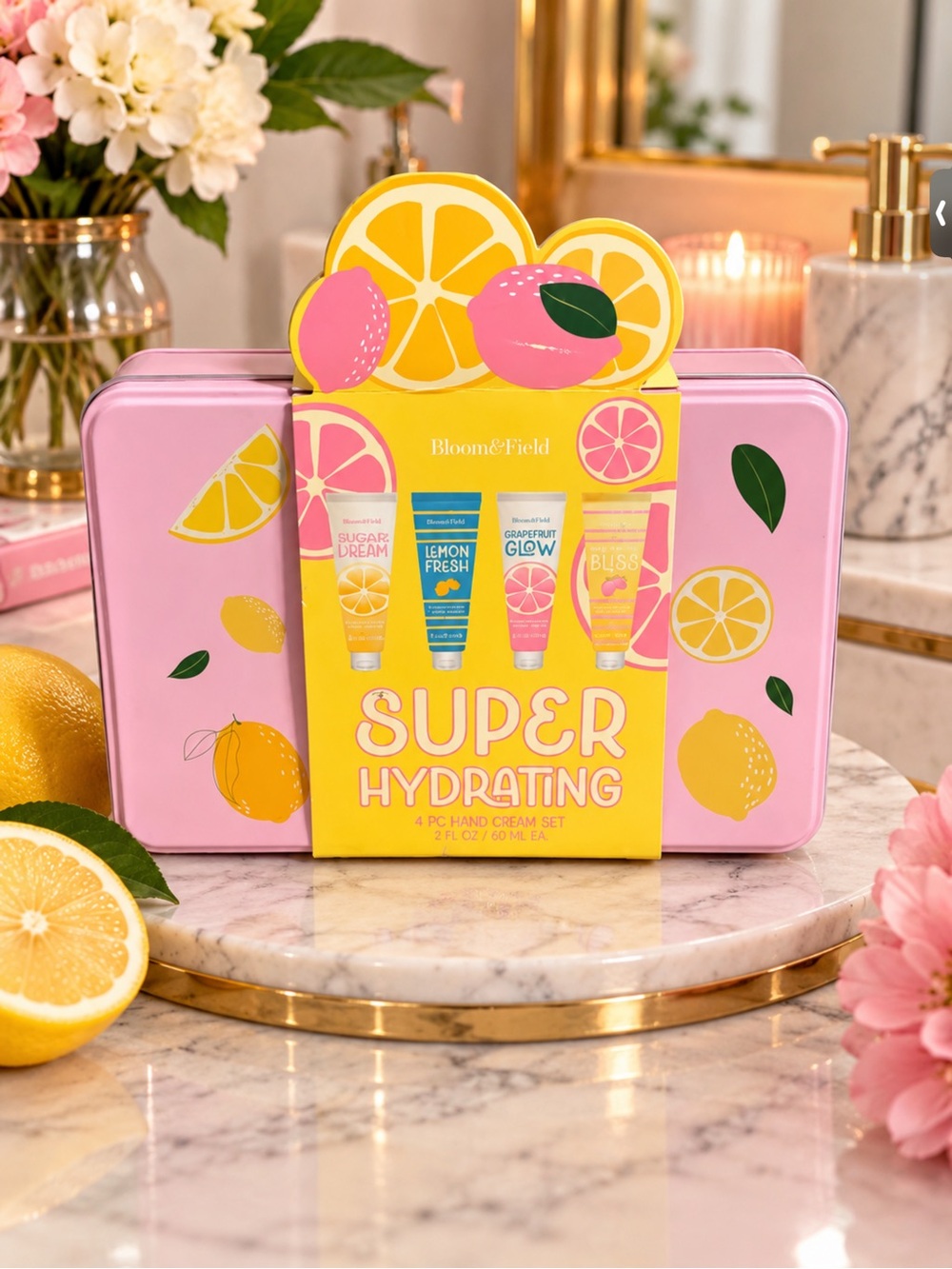Bloome + Field Super Hydrating Hand Cream Set
